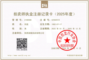 拍卖师（何进）